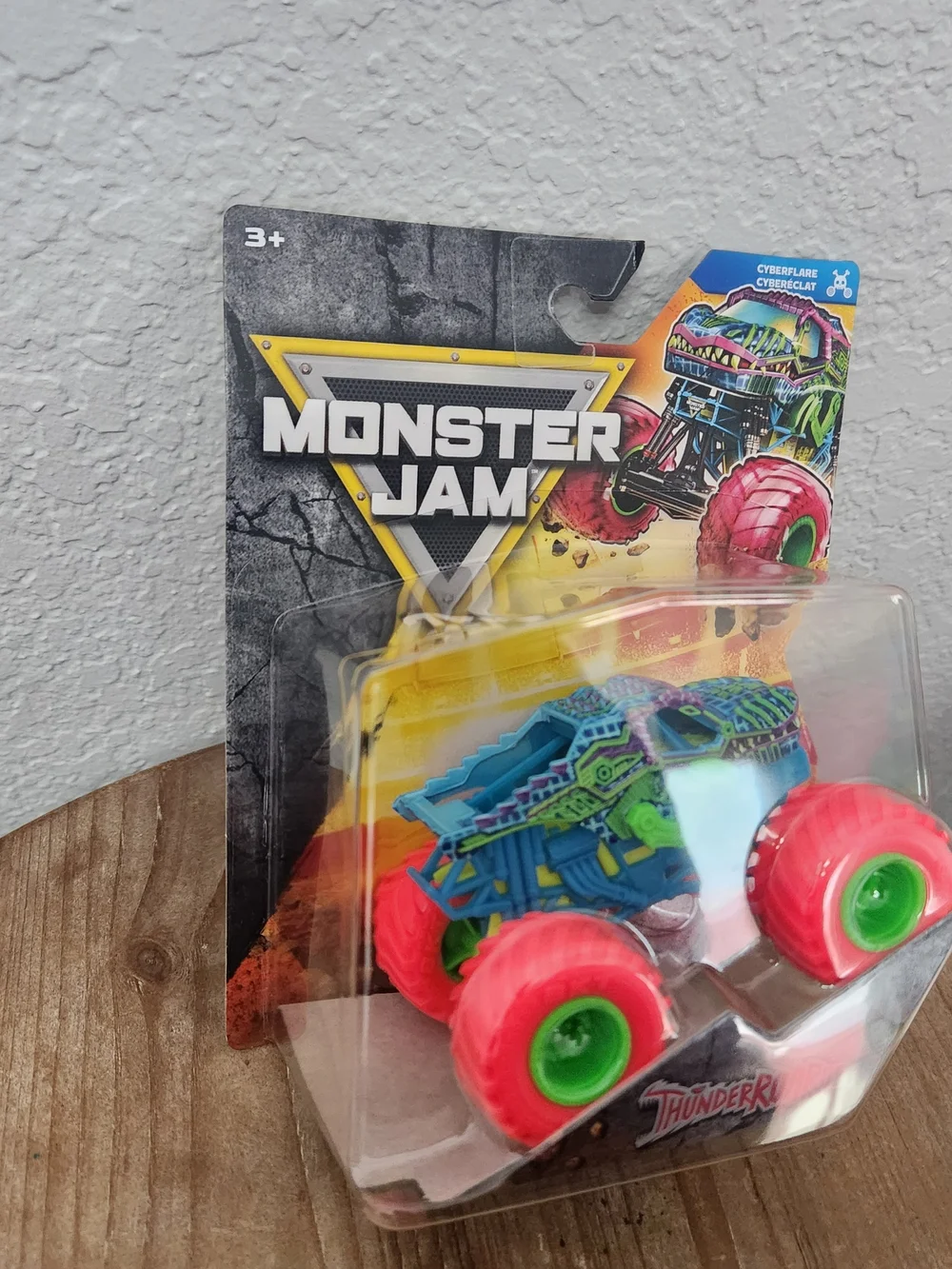 New Rare Spin Master 2026 Monster JAM Thunderroarus Cyberflare Series 46 Truck